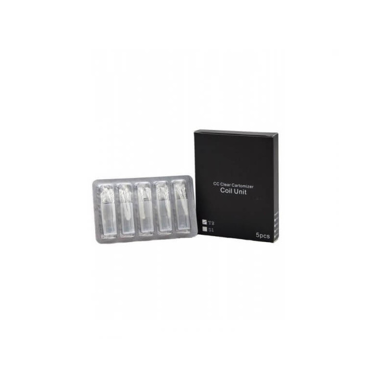 Verdampferköpfe Kanger T2 - 1,8 Ohm - Kangertech - (5 Stck.) Verdampferköpfe Kanger T2 - 1,8 Ohm - Kangertech - (5 Stck.)