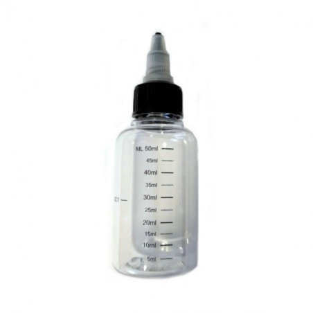 Leere DIY-Flasche mit Skalierung | 50 ml