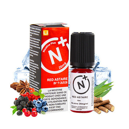 E-Liquid Red Astaire (Rote Früchte, Anis, Eukalyptus & Menthol) - Nikotinsalz - T-Juice | 10ml