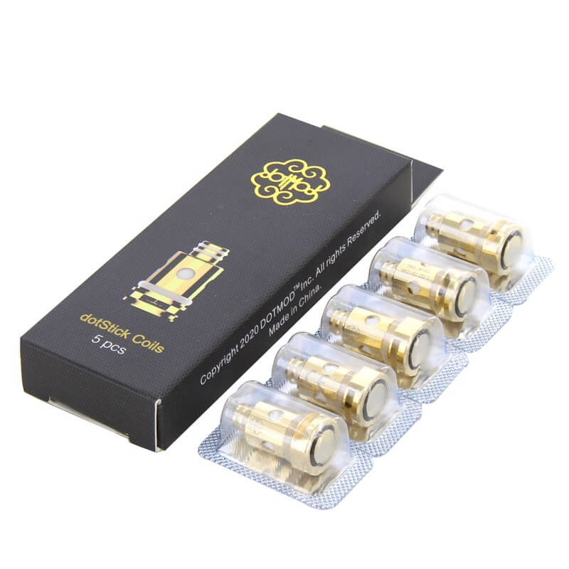 Verdampferköpfe DotStick - Dotmod - (5 Stck.) Verdampferköpfe DotStick - Dotmod - (5 Stck.)