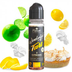 E-Liquid 2 Citrons (Zitrone, Limette & Baiser) - Wonderful Tart By Le French Liquide | 60ml mit Nikotin