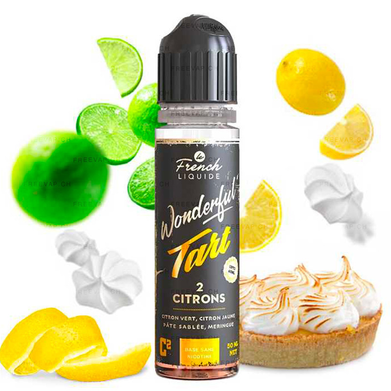 Le French Liquide - Wonderful Tart 2 Citrons - 50/60ml Liquid (Shortfill) Le French Liquide - Wonderful Tart 2 Citrons - 50/60ml Liquid (Shortfill)