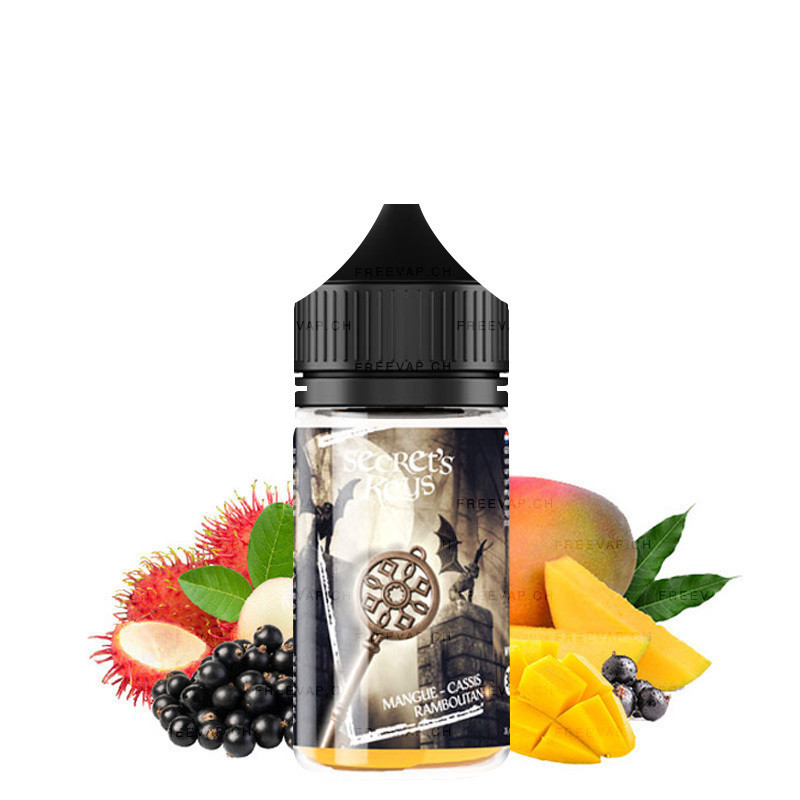DIY Aroma Silver Key (Cassis, Mango & Rambutan) - Secret's Lab | 30 ml DIY Aroma Silver Key (Cassis, Mango & Rambutan) - Secret's Lab | 30 ml