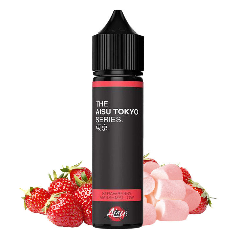 Strawberry Marshmallow - 50/60ml Shortfill - Aisu Tokyo von ZAP! Juice - Liquid Strawberry Marshmallow - 50/60ml Shortfill - Aisu Tokyo von ZAP! Juice - Liquid
