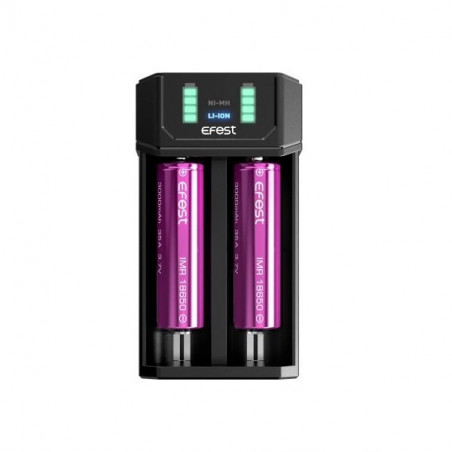 Akku-Ladegerät Mega USB für 2 Akkus - Efest