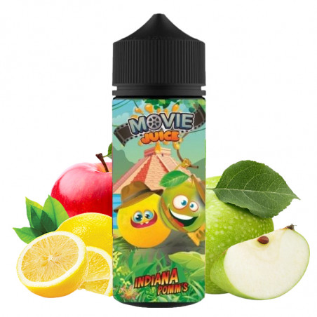 Secret's LAb Movie Juice - Indiana Pomm's - 100/120ml Liquid (Shortfill)