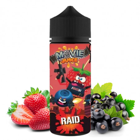 Secret's LAb - Movie Juice - Raid - 100/120ml Liquid (Shortfill)