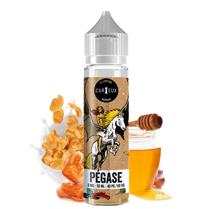 Curieux Astrale - Pégase - 50/60ml Shortfill Liquid Curieux Astrale - Pégase - 50/60ml Shortfill Liquid