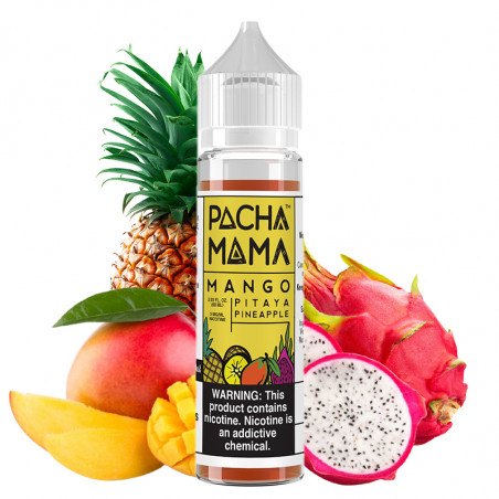 Mango Pitaya Pineapple - 50/60ml Shortfill - PACHA MAMA von Charlie's Chalk Dust - Liquid