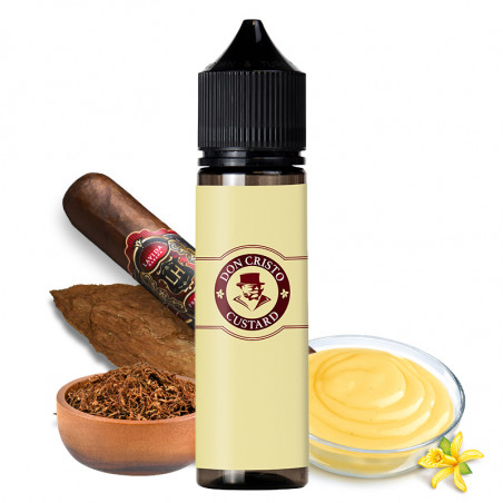 E-Liquid Don Cristo Custard (Tabak, Custard, Vanille) - Don Cristo 50 ml