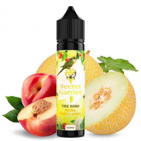 E-Liquid The Bird (Pfirsich und Melone) - Secret Garden by Secret's Lab | 50ml "Shortfill 75ml"