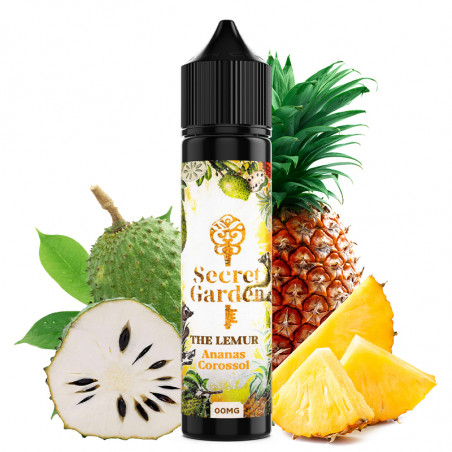 E-Liquid The Lemur ( Stachelannone & Ananas) - Secret Garden by Secret's Lab | 50ml "Shortfill 75ml"