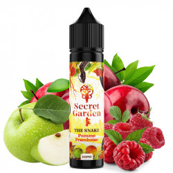 E-Liquid The Snake (Apfel & Himbeere) - Secret Garden by Secret's Lab | 50ml "Shortfill 75ml"
