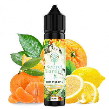 E-Liquid The Toucan (Zitrone, Orange & Mandarine) - Secret Garden by Secret's Lab | 50ml "Shortfill 75ml"