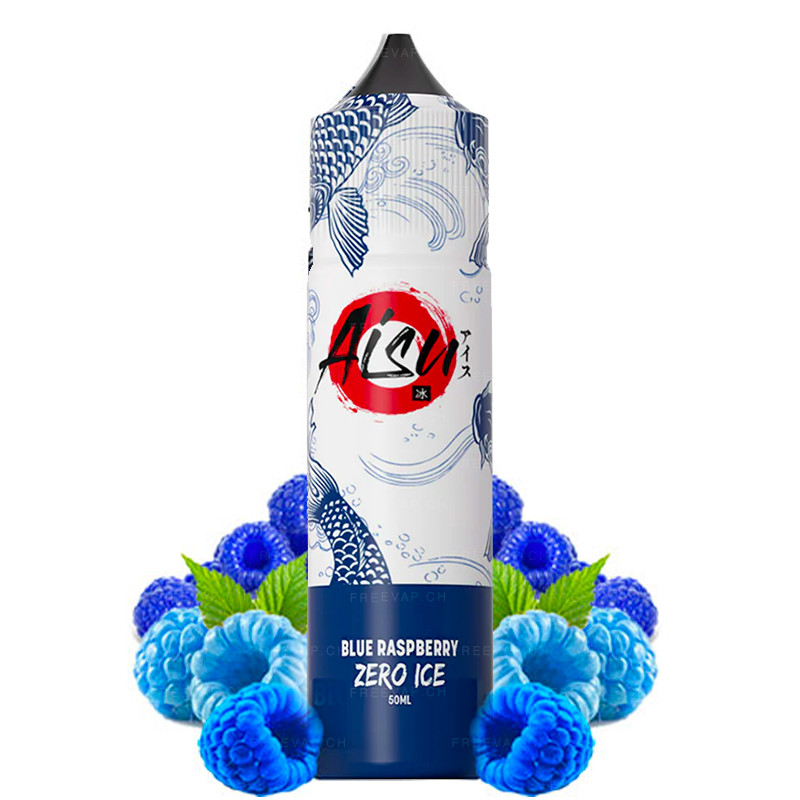 Blue Raspberry - 50/60ml Shortfill - Aisu ZERO ICE von Zap! Juice - Liquid