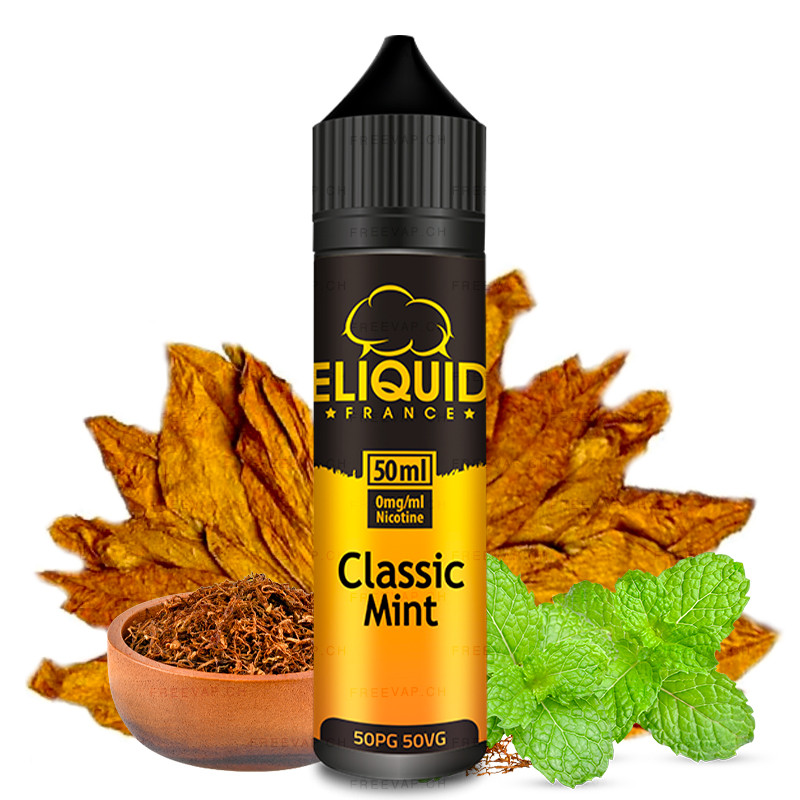 Classic Mint - 50/60ml Shortfill - Originals Eliquid France Classic Mint - 50/60ml Shortfill - Originals Eliquid France