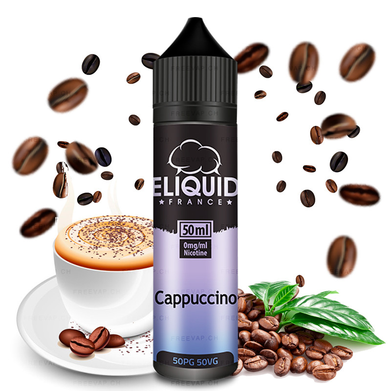 Cappuccino - 50/60ml Shortfill - Orignals von ELiquid France - Liquid Cappuccino - 50/60ml Shortfill - Orignals von ELiquid France - Liquid