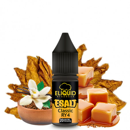 Classic RY4 (Tabak, Vanille, Karamell) - Nikotinsalze - Esalt by Eliquid France | 10ml