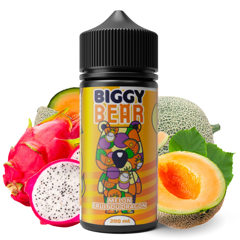 Melon Fruit du Dragon - 200ml Liquid - von Biggy Bear Melon Fruit du Dragon - 200ml Liquid - von Biggy Bear