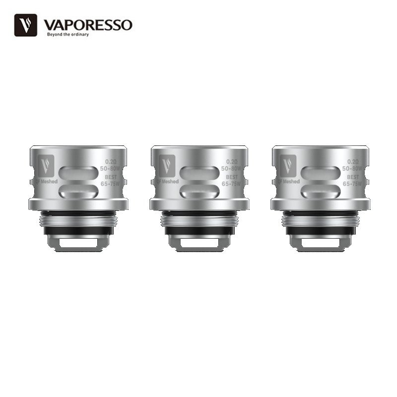 Verdampferköpfe QF - Vaporesso - (3 Stck.) Verdampferköpfe QF - Vaporesso - (3 Stck.)