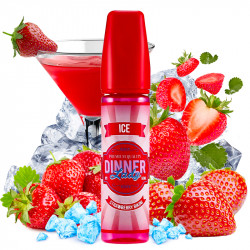 E-Liquid Strawberry Bikini Ice (Erdbeer-Limo) - Shortfill Format - Dinner Lady | 50ml