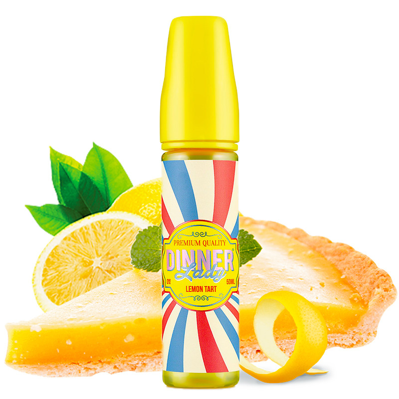 Lemon Tart - 50/60ml Shortfill - Desserts von Dinner Lady - Liquid
