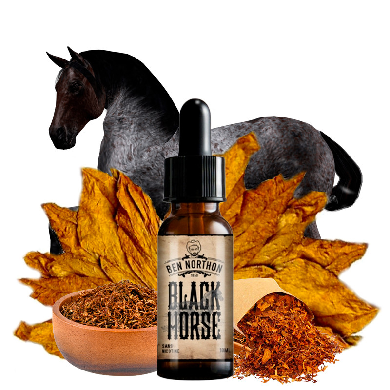 E-Liquid Black Horse (Premium-Tabak) | 10ml E-Liquid Black Horse (Premium-Tabak) | 10ml