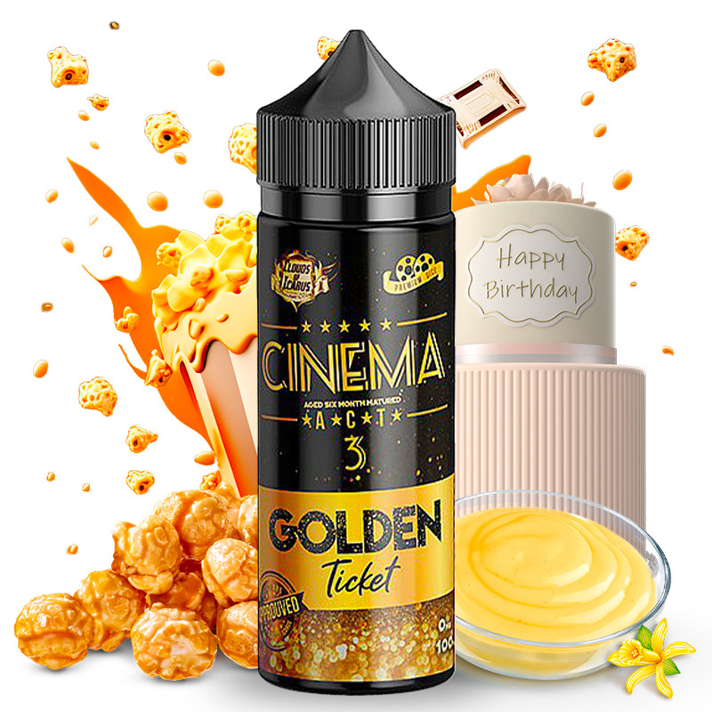 Cinema Reserve Act 3 (Vanille, Karamell & Popcorn) | 100ml Cinema Reserve Act 3 (Vanille, Karamell & Popcorn) | 100ml