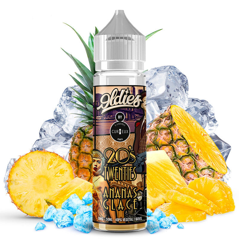 Twenties 20'S - 50/70ml Shortfill - Édition Oldies Curieux Twenties 20'S - 50/70ml Shortfill - Édition Oldies Curieux