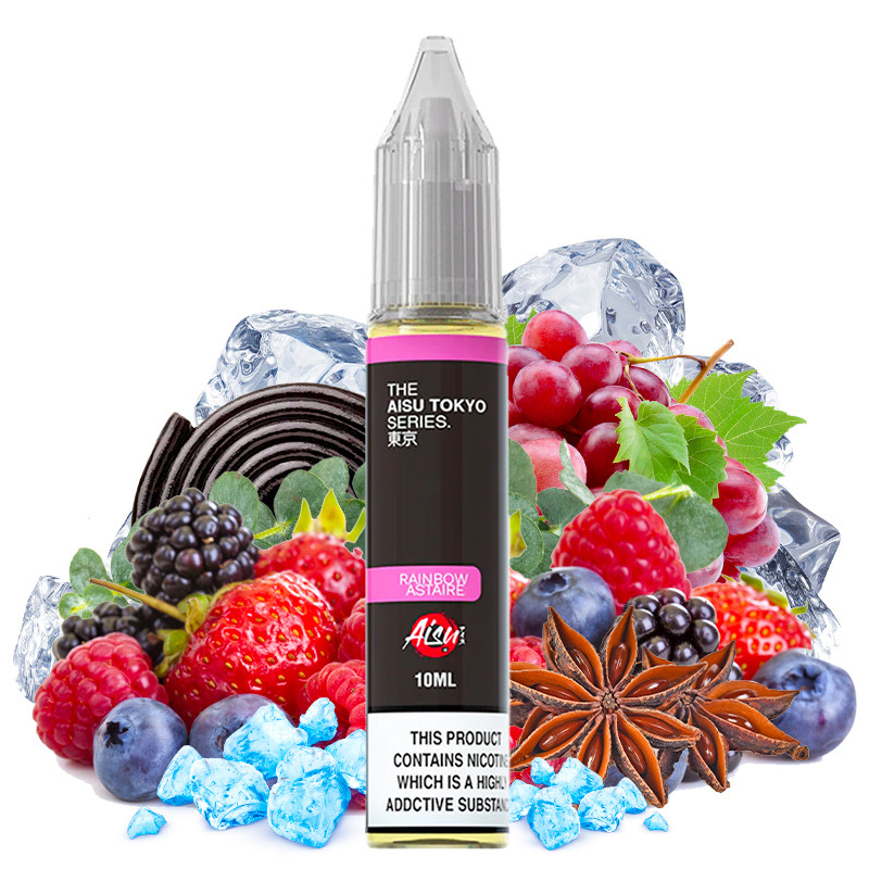 Rainbow Astaire - 10ml NikotinSalz - Aisu Tokyo Zap Juice - Liquid