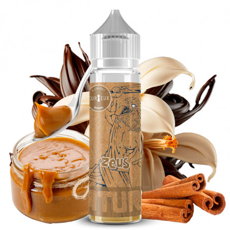E-Liquid Natural Zeus (Milch, Vanille, Zimt)  50ml Natural by Curieux