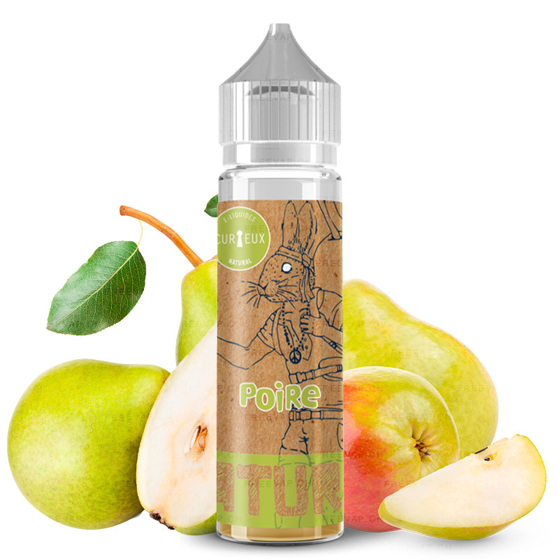 Poire - 50/70ml Shortfill - Natural von Curieux - Liquid Poire - 50/70ml Shortfill - Natural von Curieux - Liquid