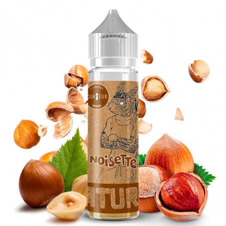 E-Liquid Natural Haselnuss 50ml Natural by Curieux