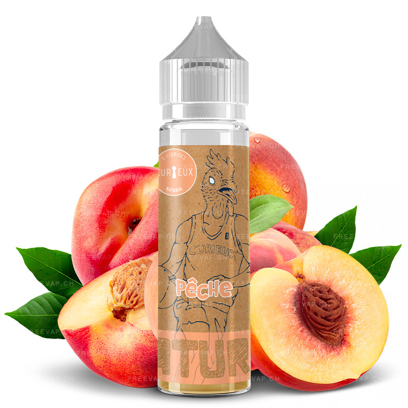 Curieux Natural - Peche - 50/60ml Liquid (Shortfill) Curieux Natural - Peche - 50/60ml Liquid (Shortfill)