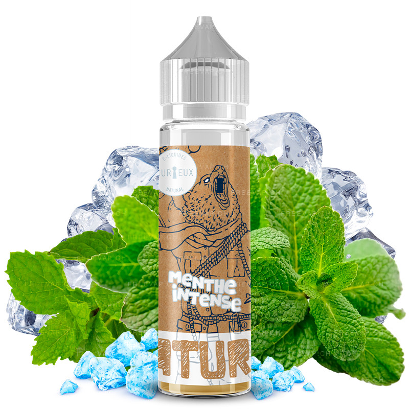 Menthe Intense - 50/60ml Shortfill - Natural von Curieux - Liquid Menthe Intense - 50/60ml Shortfill - Natural von Curieux - Liquid