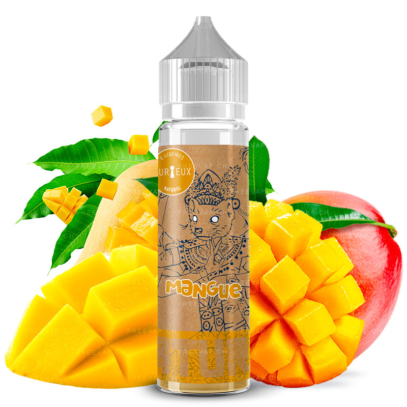 Curieux Natural - Mangue - 50/60ml Liquid (Shortfill) Curieux Natural - Mangue - 50/60ml Liquid (Shortfill)