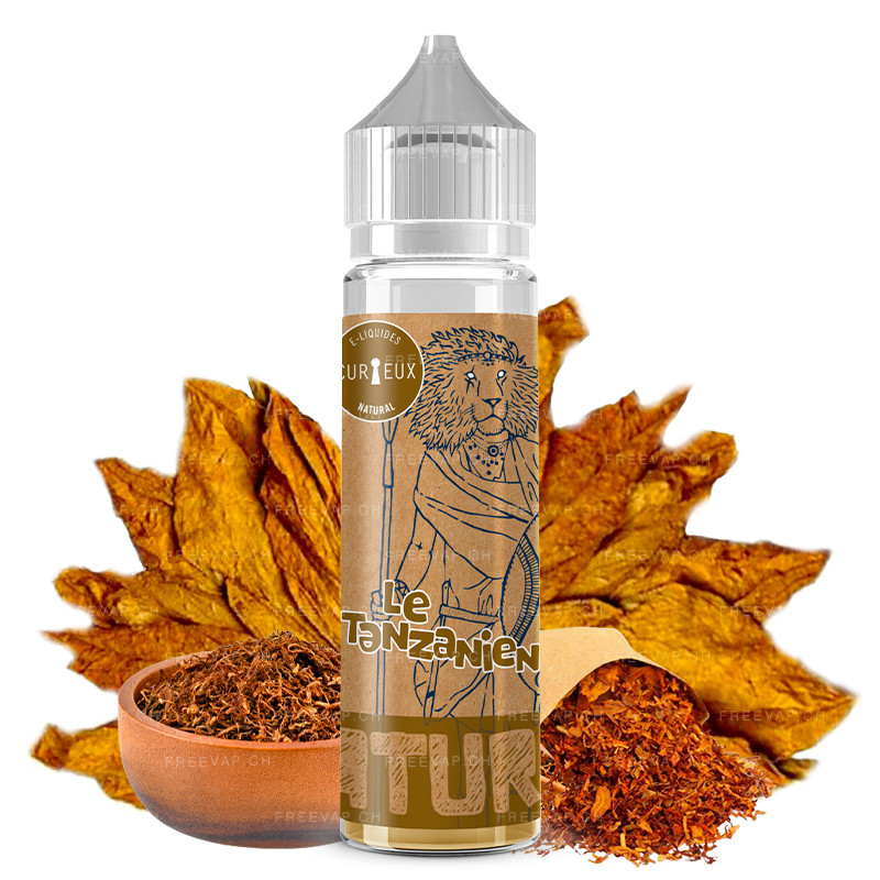 Le Tanzanien - 50/60ml Shortfill - Natural von Curieux - Liquid Le Tanzanien - 50/60ml Shortfill - Natural von Curieux - Liquid