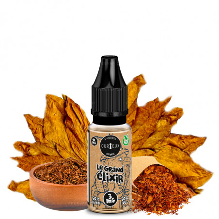 E-Liquid Natural Le Grand Elixir (Classic Blend) Édition Natural by Curieux 10ml