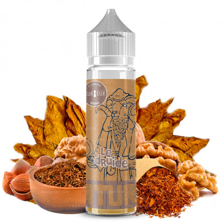 E-Liquid Natural Le Druide (Burley-Tabak, Nüsse) 50ml Natural by Curieux