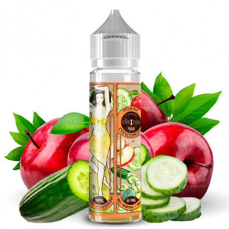 E-Liquid Apfel Gurke 50ml Édition 1900 by Curieux