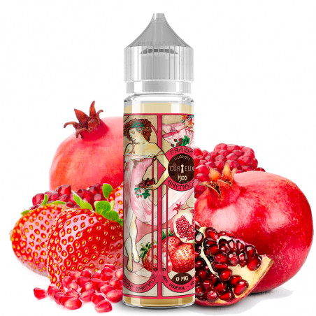 E-Liquid Erdbeer Granatapfel 50ml Édition 1900 by Curieux