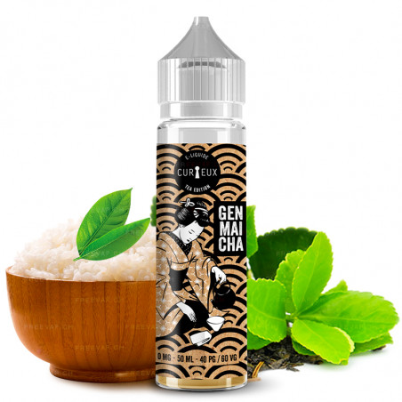 E-Liquid Genmaicha (Grüntee & Puffreis) 50ml Tea Edition by Curieux