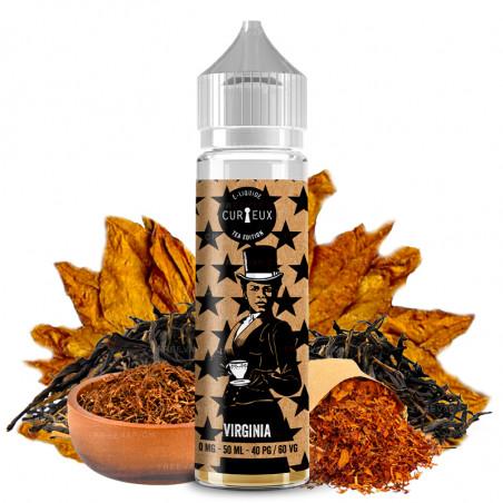Virginia - 50/60ml Shortfill - Tea von Curieux - Liquid