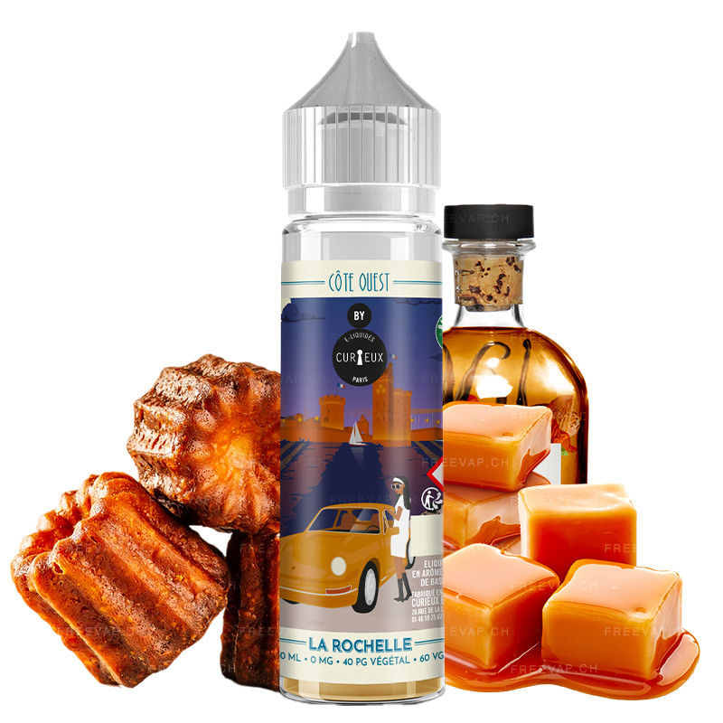 La Rochelle - 50/70ml Shortfill - Côte Ouest Curieux