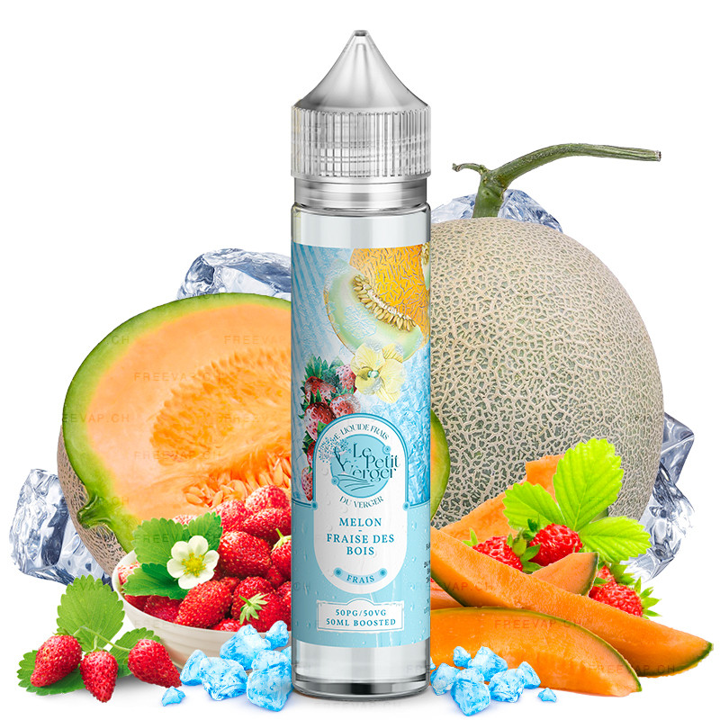 Melon Fraise des bois Frais - 50/70ml Shortfill - Le petit Verger von Savourea - Liquid Melon Fraise des bois Frais - 50/70ml Shortfill - Le petit Verger von Savourea - Liquid