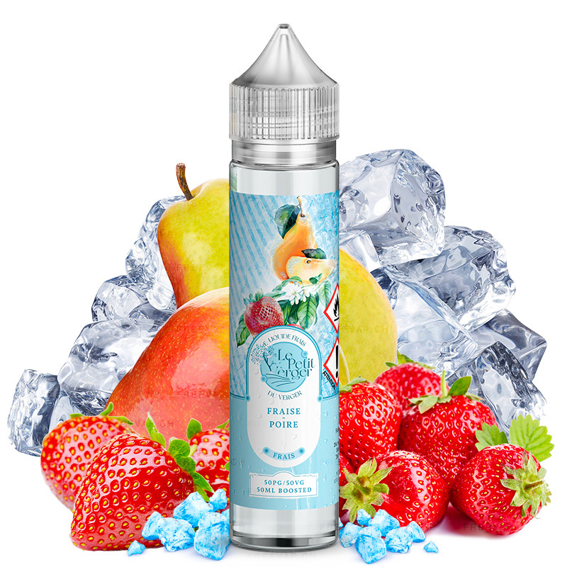 Fraise Poire Frais - 50/70ml Shortfill - Le petit Verger von Savourea - Liquid Fraise Poire Frais - 50/70ml Shortfill - Le petit Verger von Savourea - Liquid