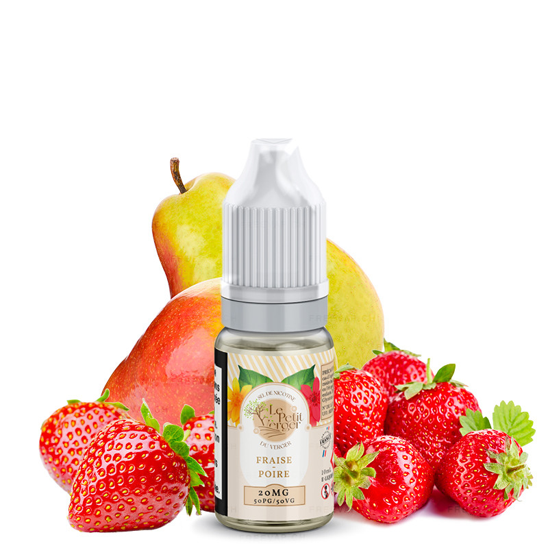 Fraise Poire - 10ml NikotinSalz 20mg - Le petit Verger von Savourea - Liquid