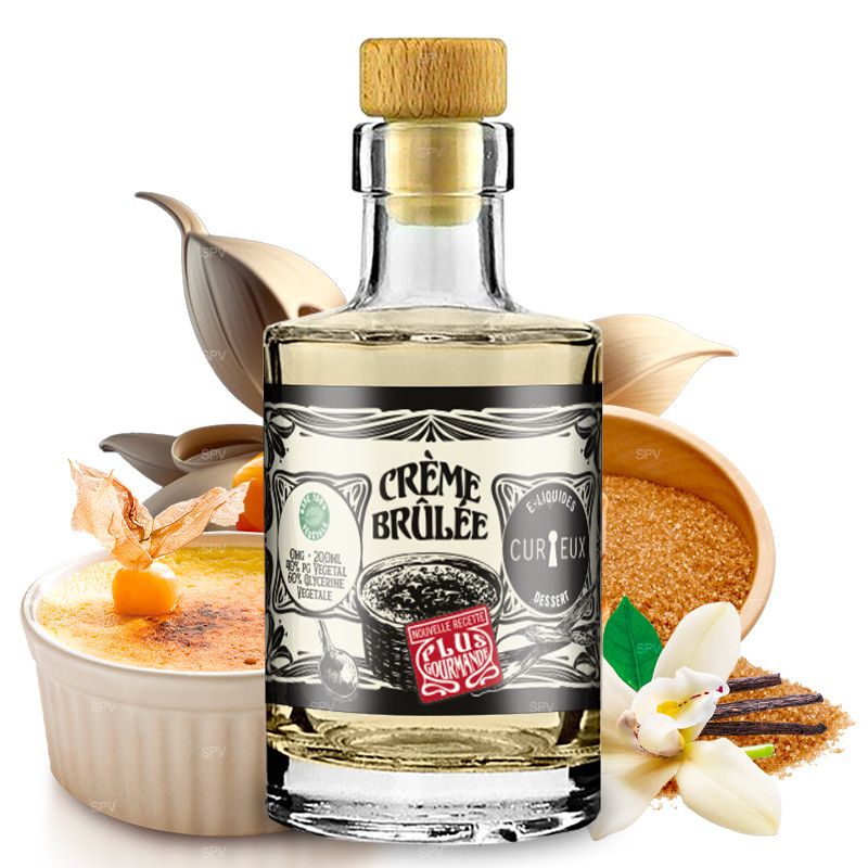 Crème Brulée - Shortfill Format - Sammleredition | 200ml Crème Brulée - Shortfill Format - Sammleredition | 200ml