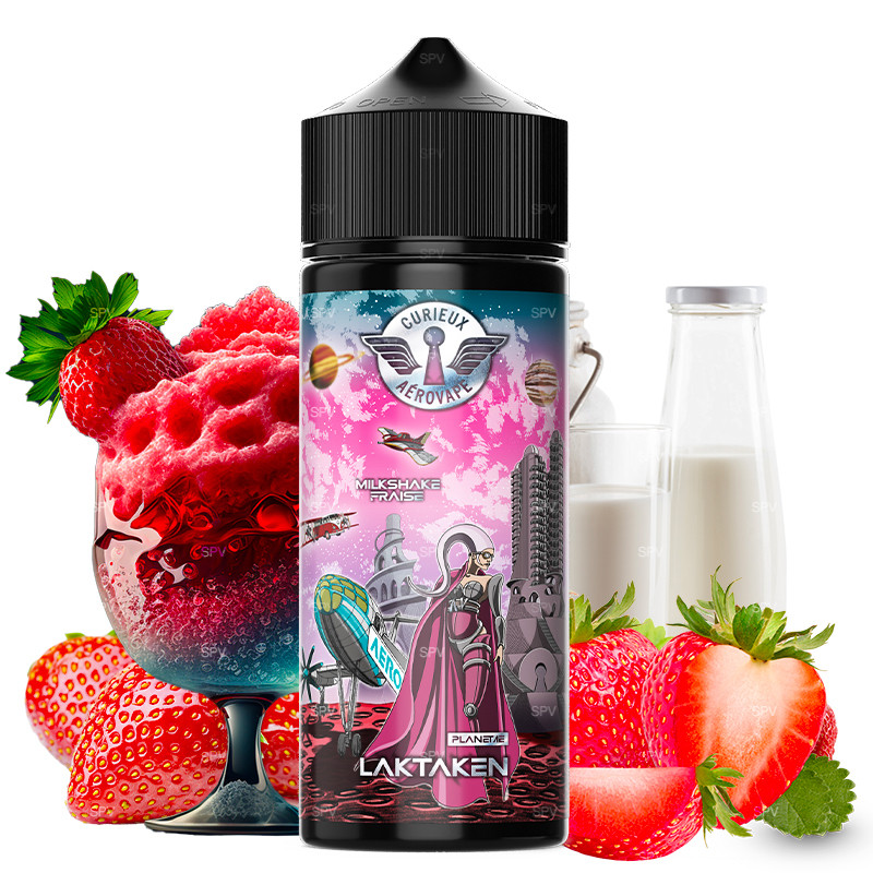 Laktaken - 100/120ml Shortfill - Édition Aérovape Curieux Laktaken - 100/120ml Shortfill - Édition Aérovape Curieux