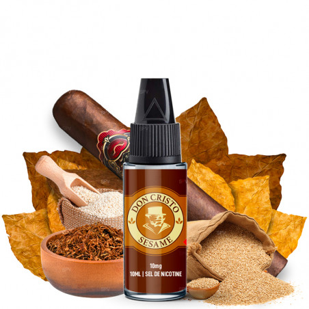 Nic Salt E-Liquid Don Cristo Sesame - PGVG Labs | 10 ml